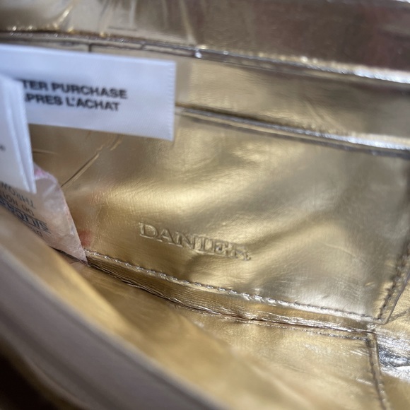 NWT VINTAGE Danier Genuine Leather Wristlet Wallet - Picture 3 of 6